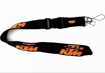 KTM Lanyard For Neck ID Phone Holder Strap Key Chain Bike Pit Pass UK Seller • £5.49