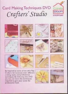 Create And Craft - Card Making Techniques 2008 DVD Top-quality Free UK Shipping • £2.27