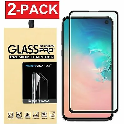 $9.95 • Buy 2 Pack For Samsung Galaxy S10 Plus  S10  S10e Tempered Glass Screen Protector