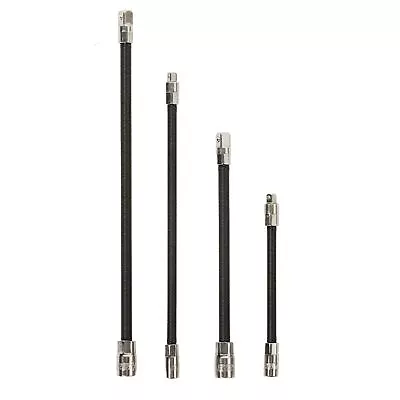 42073 – 4-Piece Flexible Socket Extension Set – 1/4-Inch And 3/8-Inch Drive E... • $37.56