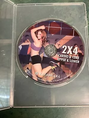 Paul Katami 4 X 4 - (2 X 4) Cardio & Core Upper & Lower Replacement Exercise DVD • $14.50