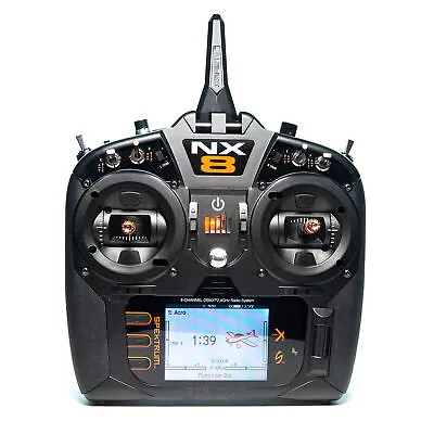 Spektrum NX8 8 Channel DSMX Transmitter Only SPMR8200 Radios 8 Channel Aircraft • $399.99