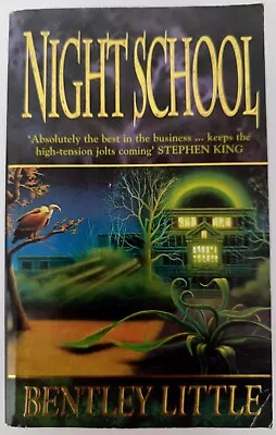 Night School By Bentley Little Vintage 1995 Horror Paperback • $45