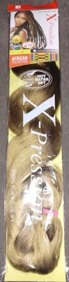 $25 • Buy X-pression Xpression Expression 100% Kanekalon 82  Braid Hair 3 Packs, Color 27
