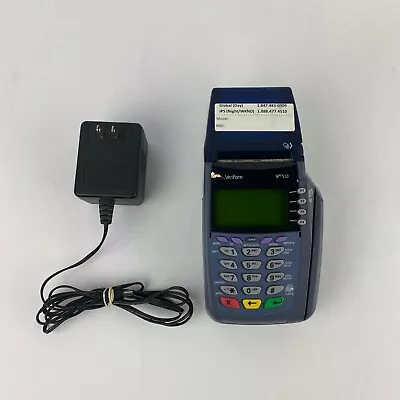 Credit Card Machine VeriFone Model Vx510 With Power Supply  • $9.95