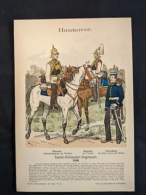 Uniformenkunde By Richard Knotel:  Bande XII No.37 - Hannover 1866 • $7.95