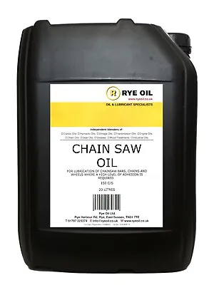 CHAINSAW OIL 20L - CHAIN SAW OIL 20 LITRE - 150cst • £46.90