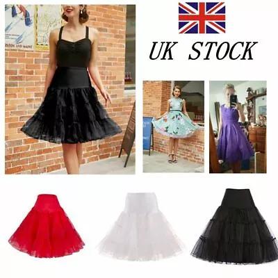 £10.05 • Buy RULTA Rockabilly 26  Retro 50s Swing Vintage Fancy Underskirt NET Petticoat HY