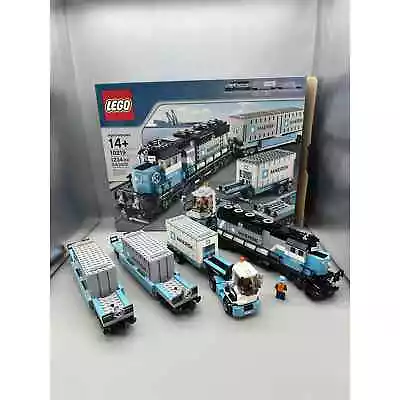 LEGO Creator Expert: Maersk Train 10219 Used Complete With Box And Manual  • $450