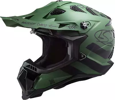 LS2 Subverter EVO MX Motocross Helmet Cargo Matte Military Green 3XL • $229.98