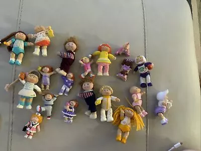 Vintage 1984 Cabbage Patch Kids Lot Of 19 Figurines • $15