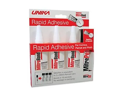 Unika MitreBond Mitre Pen Super Glue Activator And Adhesive Pack; MITRE-PENPACK • £26.44