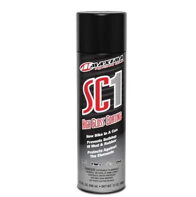 Maxima Sc1 Motocross Trials Enduro Bike Silicone Spray Restore Shine & Colour • £23.95