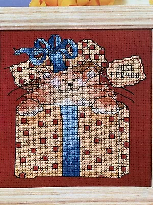 Margaret Sherry Especially For You Gift Box Cat Cross Stitch Chart • £1.99