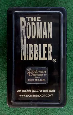 The Rodman Nibbler Set - Wide Range Metal/Plastic/Fiberglass Cutter Punch & Die • $39.95