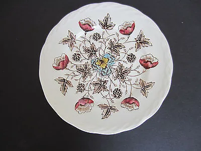 Old Chelsea W.H. Grindley Transferware Ironware Staffordshire 6  Dessert Plate • $4.99