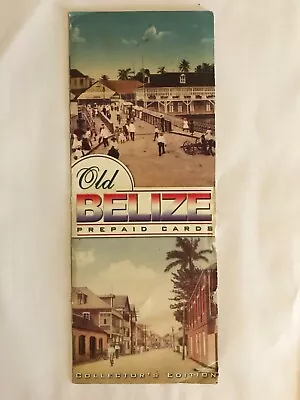  Rare 2004 BTL Old Belize Prepaid Phone Cards Collectors Edition 3 Of 4 Cards • £8
