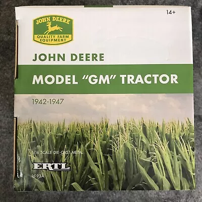 John Deere Model Gm Tractor 1:16 Ertl 2010 Two Cylinder Club Expo Xx 16193 • $111.60