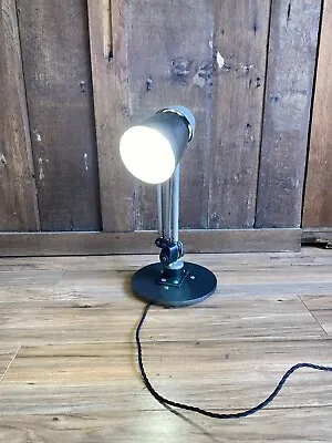 Vintage BHI Lo-Vo Lite Adjustable Machinist / Lathe Workshop Lamp • £90