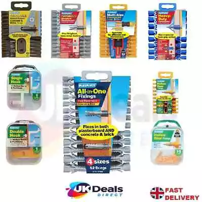 £3.29 • Buy Plasplug General Purpose Multifix Regular / Heavy Duty Fixings, All-in-one