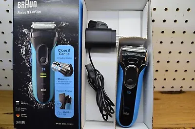 Braun Series 3 Pro Skin 3040s Wet Dry Rechargeable Electric Shaver Razor ProSkin • $28.99