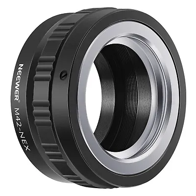 Neewer Adjustable M42 Screw Lens To Sony NEX E-Mount Camera Mount Adapter • $16.14