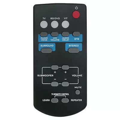 NEW Remote FSR60-WY57800 Replace For Yamaha Soundbar ATS1010 YAS101 YAS101BL • $7.79