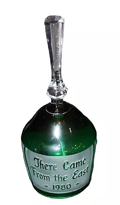 Goebel Hummelwerk Limited Edition Lead Crystal Green Bell 1980 Came From East • £14.41