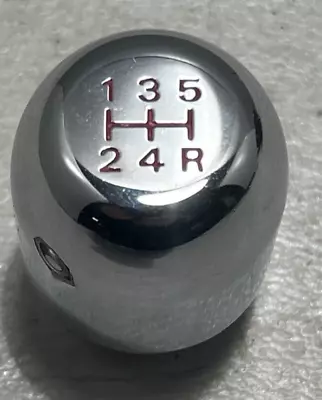 Chrome Shift Knob 5 Speed Hot Rod Custom Gasser Drag Racing • $19.98