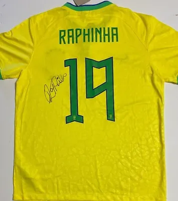 $299 • Buy Brazil International Raphinha Signed Jersey