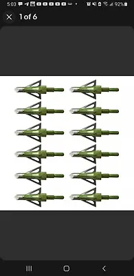 12-100grain Broadheads • $19.99