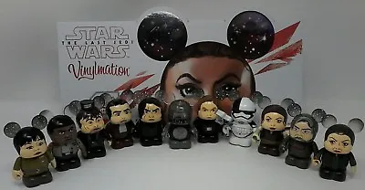 Authentic Disney Star Wars The Last Jedi Vinylmation Set Of 11 • $139.87