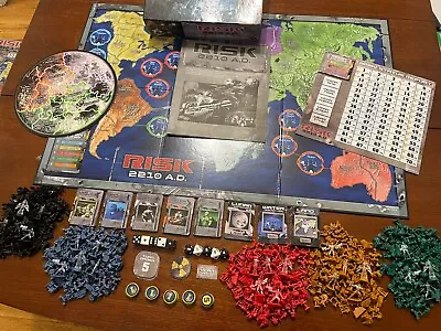 Risk 2210 Ad Board Game 2007 Avalon Hill 100% Complete In Very Nice Condition • $39.99