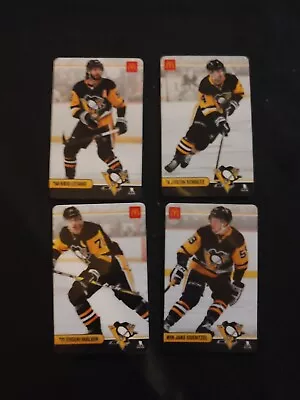 Mcdonalds Pittsburgh Penguins Arch Cards Lot Of 4 - Letang Malkin Guentzel • $10