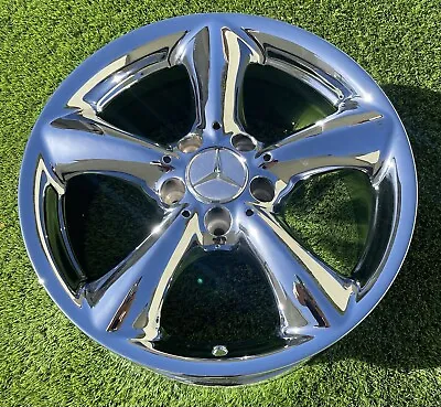 4-new Chrome 17  Mercedes Benz C230 C320 C350 Clk320 Oem Wheels Rims 65288 • $1357