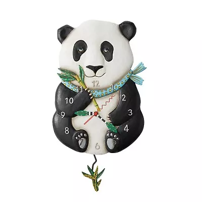 Snuggles The Panda Wall Clock By: Allen Designs *SHIPS WITHIN 14 DAYS* • $72.99