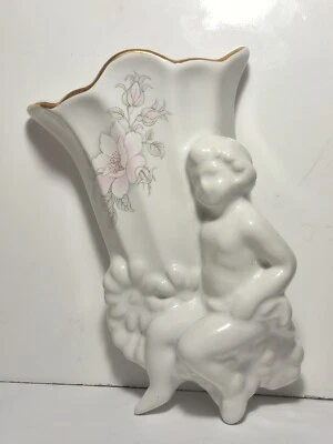 £33.55 • Buy Vintage Ceramic Wall Pocket Vase Maryleigh Pottery England 7 