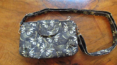 £10 • Buy Butterfly Print Mini Crossbody Bag 