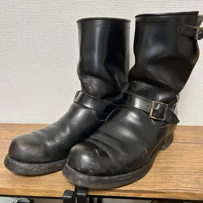 50's Brown Core Vintage Engineer Boots 10 Half 28cm • $695