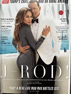 $5.50 • Buy Vanity Fair Magazine - No. 688 - Jennifer Lopez And Alex Rodriguez / Dec. 2017