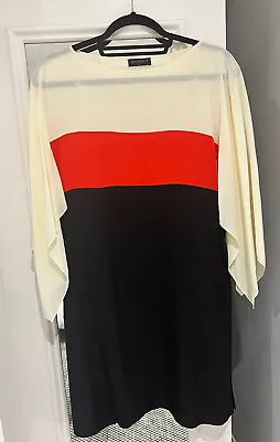 STUNNING VIONNET SILK DRESS Size 42 • $68.45