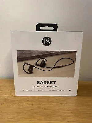 New Bang & Olufsen B&o Earset Premium Wireless Earbuds - Graphite Brown - Sealed • £79