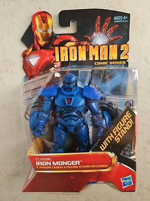 NEW IRON MAN 2 35 IRON MONGER COMIC MARVEL UNIVERSE ARMOR FIGURE! CARDS! C86  • $16.99