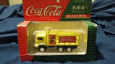 Vintage-Coca-Cola Mack Model CJ Delivery Truck-Coke/Hartoy 1:64-Free Shipping • $11.50