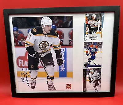 Milan Lucic Autographed 8x10 Photo With 3 Cards Mounted In A 15x12 Frame • $69.99