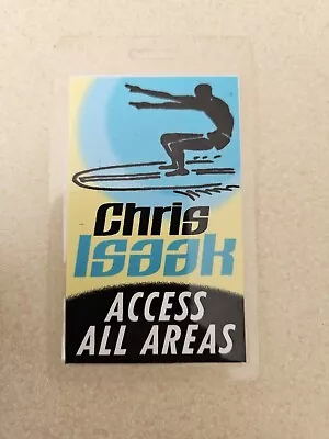 Vintage Chris Isaak Backstage Pass Personaly Used Michael Chugg Laminate #3 • $16