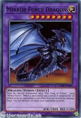 LEDD-ENA39 Mirror Force Dragon 1st Edition Mint YuGiOh Card • £0.99