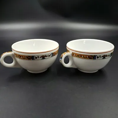 Art Deco Restaurant Ware Cup Mug Bailey Walker Vitrified China 1930 Diner 2PC • $35.09