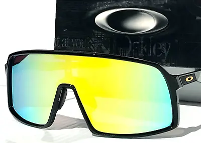 NEW Oakley SUTRO Polished Black With POLARIZED Galaxy Gold Lens Sunglass 9406A • $158.87