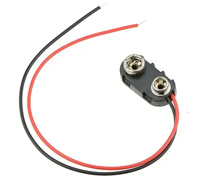 10x PP3 9V Battery Connector Tinned Wire Leads 150mm • £3.69